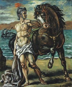 Perseus Mit Seinem Pferd — Giorgio De Chirico