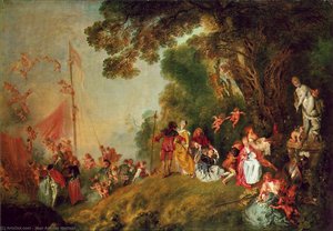 Výprava Na Kýtheru — Jean-antoine Watteau