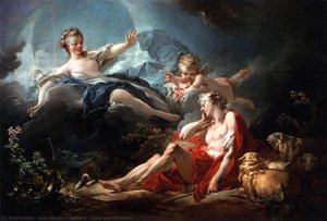 Diana And Endymion — Jean-honoré Fragonard