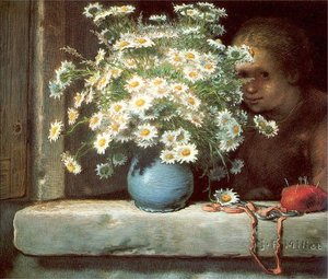 Die Margeritenbündel — Jean-françois Millet