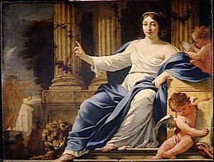 Polymnie, Muse De L'eloquence — Simone Vouet