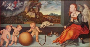 Melancholie — Lucas Cranach Der Ältere