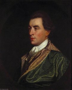 Portrait Of A Gentleman In A Green Robe — Thomas Beach