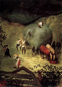 Il Raccolto Di Paglia (dettaglio) — Pieter Bruegel Il Vecchio