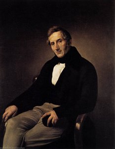 Portrait Of Alessandro Manzoni — Francesco Hayez