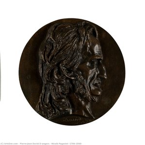 Nicolò Paganini (1784-1840) — Pierre-jean David D’angers