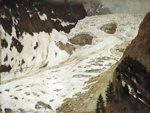 Alps. Snow. — Isaak Ilyich Levitan