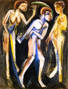 Il Ballo Tra Le Donne — Ernst Ludwig Kirchner