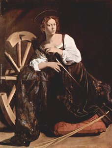 Sfânta Caterina Alexandrina — Caravaggio