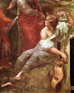 Stanze Vaticane - Parnassuksen Yksityiskohta [04] — Rafael
