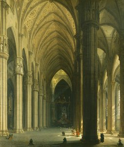 Intérieur De La Cathédrale De Milan — Giovanni Migliara