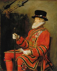 The Yeoman Of The Guard — John Everett Millais