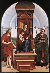 La Madone Et L'enfant (l'altierpe D'ansedei) — Raphaël
