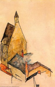 Spitalskirche, Modling — Egon Schiele
