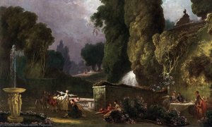 Colin-maillard (détail) — Jean-honoré Fragonard