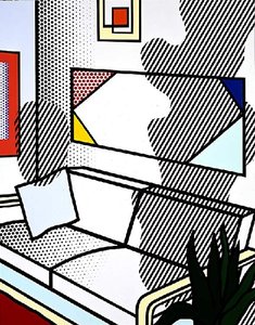 Interior Con Sombra — Roy Lichtenstein