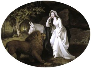 Isabella Salstonstall As Una In Spenser's 'faerie Queene' — George Stubbs