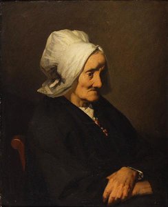 Portret Van Mevrouw Weduwe Roumy — Jean-françois Millet