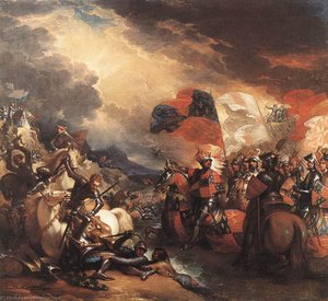 Édouard Iii Traversant La Somme — Benjamin West
