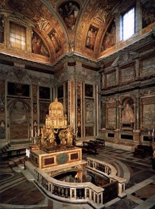 View Of The Sistine Chapel — Domenico Fontana