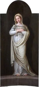 Faith (triptych, Left Wing) — David Allan