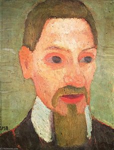 Portrait Of Rainer Maria Rilke — Paula Modersohn-becker