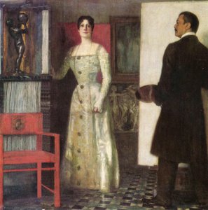 Franz And Wife In Studio — Franz Ritter Von Stuck