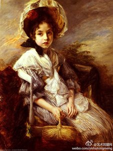 Portrait Of A Girl Seated In A Landscape — Jacques-émile Blanche
