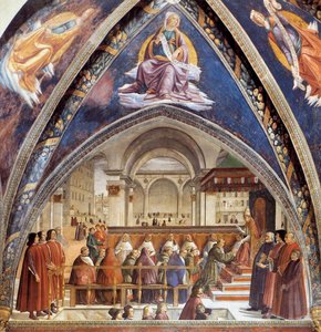 Conferma Della Regola — Domenico Ghirlandaio