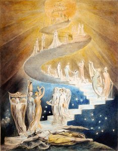 La Scala Di Giacobbe — William Blake