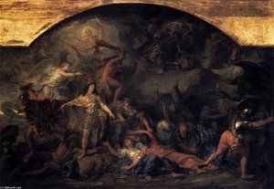 The Conquest Of Franche-comté — Charles Le Brun