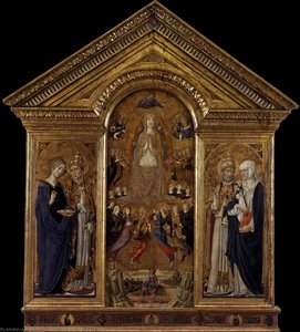 The Virgin Of The Assumption With Saints — Vecchietta
