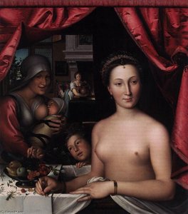 A Lady In Her Bath — François Clouet