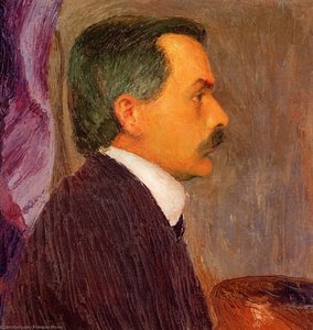 Self Portrait In Colonial Dress — Koloman Moser