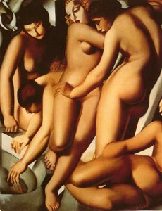 Femme Au Bain (dettaglio) — Tamara De Lempicka