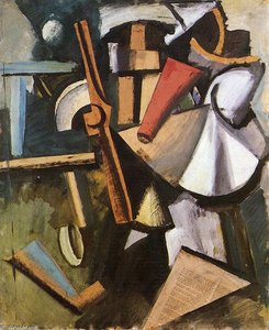Composition With Propeller — Mario Sironi
