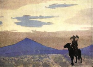 Matka Čingiska Khána — Nikolai Roerich