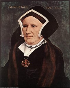 Portrait Of Lady Margaret Butts — Hans Holbein The Younger