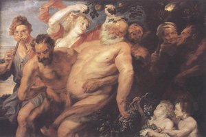 Pijaný Silenus — Petr Pavel Rubens