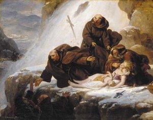 Rescuing A Mother And Her Child — Carlo Dolci