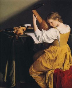 The Lute Player — Orazio Gentileschi