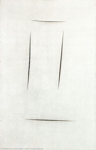 Concetto Spaziale, Attese — Lucio Fontana