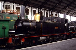 Steam Locomotive 120-0201 — Museo Del Ferrocarril De Madrid