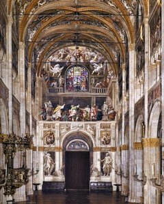 Ascension Of Christ — Lattanzio Gambara