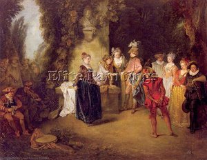The French Theater — Jean-antoine Watteau