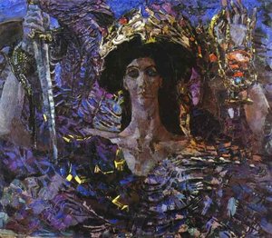 Six-winged Seraph (azrael) — Mikhail Vrubel
