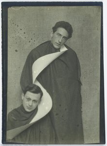 Tristan Tzara And Jean Cocteau — Man Ray