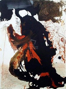 Trulla Caementarii In Manu Domini (amos 7:7) - La Plomière Tenant La Main Du Seigneur — Salvador Dalí