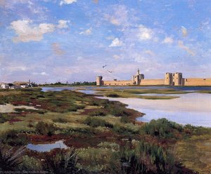 Aigues-mortes — Frédéric Bazille