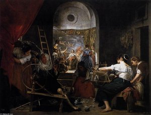 La Fábula De Aracne (las Hilanderas) — Diego Rodríguez De Silva Y Velázquez